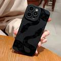 Etui TPU z wężowym wzorem na iPhone 15 Pro Max - czarne