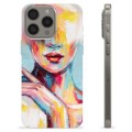 Etui TPU - iPhone 15 Pro Max - Retrato Abstrato