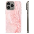 Etui TPU - iPhone 15 Pro Max - Różowy Marmur