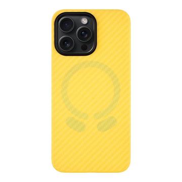 Taktyczne etui przemysłowe MagForce Aramid do iPhone\'a 15 Pro Max - żółte