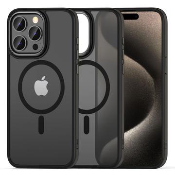Etui Tech-Protect Magmat 2 na iPhone\'a 15 Pro Max - kompatybilne z MagSafe - matowa czerń