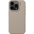 Etui silikonowe iPhone 15 Pro Nudient Base - Beżowe