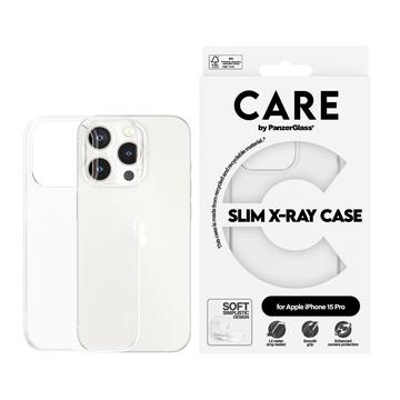Etui iPhone 15 Pro PanzerGlass Care Fashion Slim X-Ray - przezroczysty