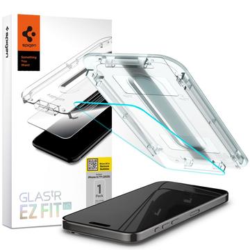 Szkło Hartowane Spigen Glas.tR Ez Fit do iPhone 15 Pro