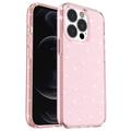 Hybrydowe Etui Stylish Glitter Series - iPhone 15 Pro – Róż