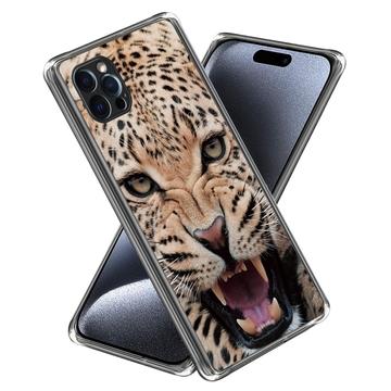 iPhone 15 Pro Stylish Ultracienkie Etui z TPU - Pantera