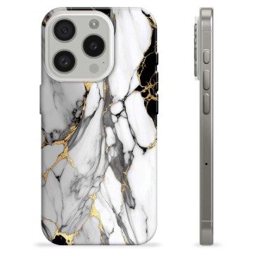 Etui TPU - iPhone 15 Pro - Calacatta