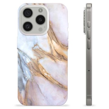Etui TPU - iPhone 15 Pro - Elegancki Marmur