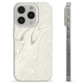 Etui TPU - iPhone 15 Pro - Perłowy Marmur