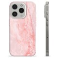 Etui TPU - iPhone 15 Pro - Różowy Marmur