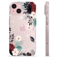 Etui TPU - iPhone 15 - Jesienne Kwiaty