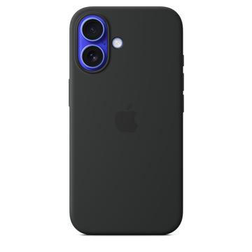 iPhone 16 Apple Silikonowe Etui z MagSafe MYY13ZM/A - Czerń
