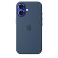 iPhone 16 Apple Silikonowe Etui z MagSafe MYY23ZM/A - Denim