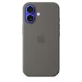 iPhone 16 Apple Silikonowe Etui z MagSafe MYY33ZM/A - Kamienny szary