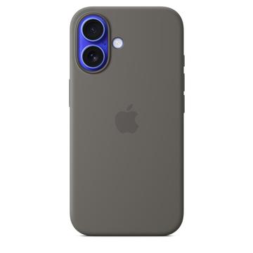 iPhone 16 Apple Silikonowe Etui z MagSafe MYY33ZM/A - Kamienny szary