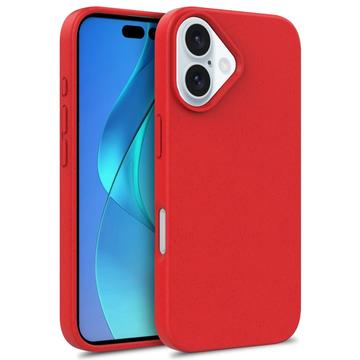 iPhone 16 Biodegradowalne Etui - Czerwień