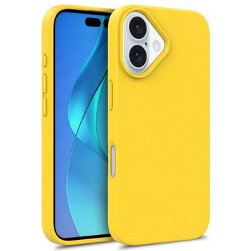 iPhone 16 Biodegradowalne Etui - Żółty