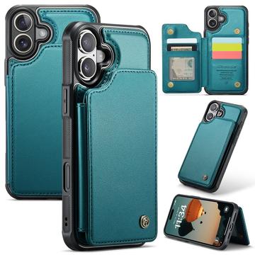 Etui Caseme C22 na karty RFID do iPhone 16 - zielone