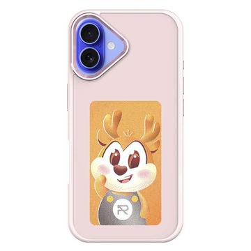 iPhone 16 DIY E-InkCase NFC Case - Róż