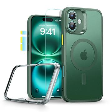 Zestaw iPhone 16 ESR HaloLock MagSafe Classic Pro - matowa Zieleń
