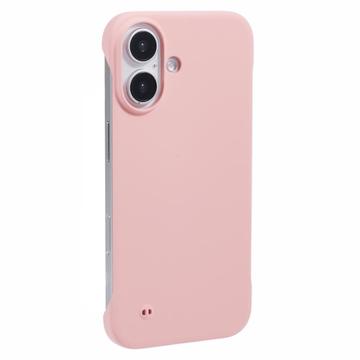 iPhone 16 Bezramkowe Plastikowe Etui - Róż
