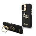iPhone 16 Guess Grained 4G Logo Obudowa statywu do aparatu fotograficznego
