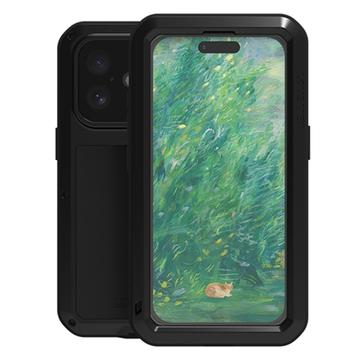iPhone 16 Hybrydowe Etui Love Mei Powerful - Czarne