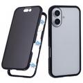 iPhone 16 Magnetyczne Etui z Hartowanym Szkłem - Prywatyzująca