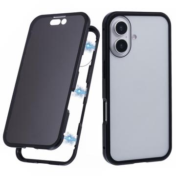 iPhone 16 Magnetyczne Etui z Hartowanym Szkłem - Prywatyzująca