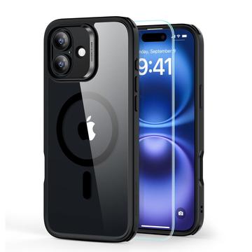 iPhone 16 Plus ESR HaloLock MagSafe Classic Hybrid Set - Transparentny Czerń