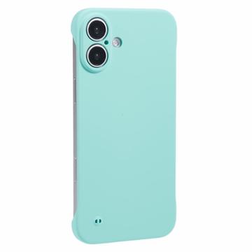 iPhone 16 Plus Bezramkowe Plastikowe Etui - Jasny Niebieskozielony