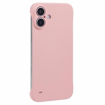 iPhone 16 Plus Bezramkowe Plastikowe Etui - Róż