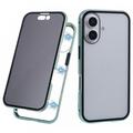 iPhone 16 Plus Magnetyczne Etui z Hartowanym Szkłem - Prywatyzująca