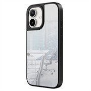 Lustrzane etui iPhone 16 Plus - kompatybilne z MagSafe - czarne