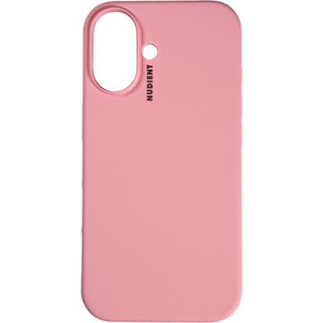Silikonowe Etui iPhone 16 Plus Nudient Base - Dziecięcy Róż