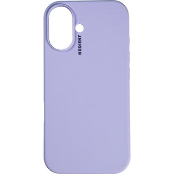 Etui silikonowe iPhone 16 Plus Nudient Base - Fioletowe