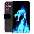 Etui Portfel Premium - iPhone 16 Plus - Ognisty Smok