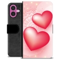 Etui Portfel Premium - iPhone 16 Plus - Miłość
