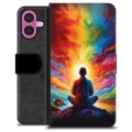 Etui Portfel Premium - iPhone 16 Plus - Medytacja