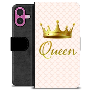 Etui Portfel Premium - iPhone 16 Plus - Królowa