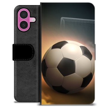 Etui Portfel Premium - iPhone 16 Plus - Piłka Nożna