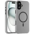 iPhone 16 Plus Etui MagSafe UltraGuard Matte - smukłe, półprzezroczyste etui z TPU i PC - czarne