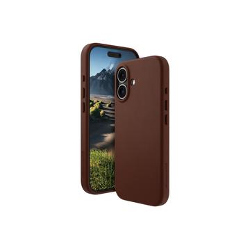 iPhone 16 Plus dbramante1928 Roskilde MagSafe skórzane etui - ciemna opalenizna