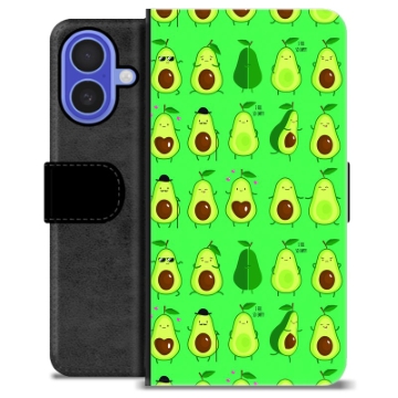 Etui Portfel Premium - iPhone 16 - Wzór Awokado
