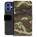 Etui Portfel Premium - iPhone 16 - Moro