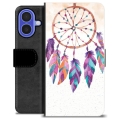 Etui Portfel Premium - iPhone 16 - Łapacz Snów