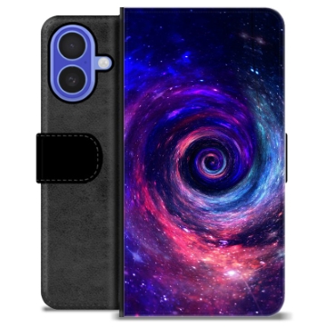 Etui Portfel Premium - iPhone 16 - Galaktyka