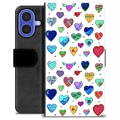 Etui Portfel Premium - iPhone 16 - Serca