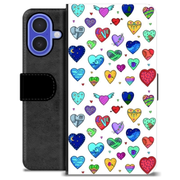 Etui Portfel Premium - iPhone 16 - Serca