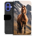 Etui Portfel Premium - iPhone 16 - Koń